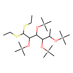 L-fucose, TMS diethyldithioacetal derivative
