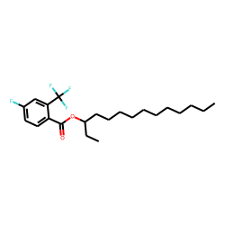 4-Fluoro-2-trifluromethylbenzoic acid, 3-tetradecyl ester