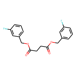 Succinic acid, di(3-fluorobenzyl) ester