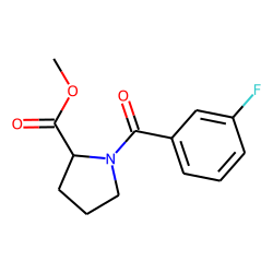 l-Proline, N-(3-fluorobenzoyl)-, methyl ester