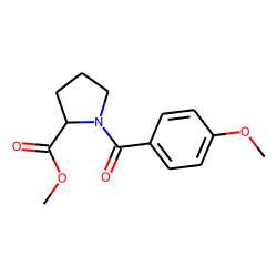 l-Proline, N-(p-anisoyl)-, methyl ester