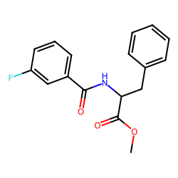 L-Phenylalanine, N-(3-fluorobenzoyl)-, methyl ester