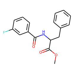 l-Phenylalanine, N-(3-fluorobenzoyl)-, methyl ester