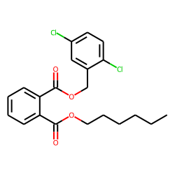 Phthalic acid, 2,5-dichlorobenzyl hexyl ester