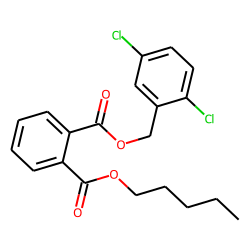 Phthalic acid, 2,5-dichlorobenzyl pentyl ester