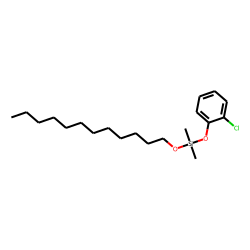 Silane, dimethyl(2-chlorophenoxy)dodecyloxy-