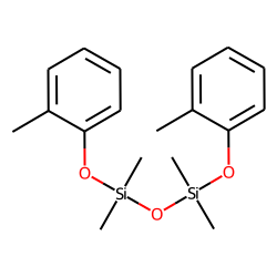 Silane, dimethyl(dimethyl(2-methylphenoxy)silyloxy)(2-methylphenoxy)-