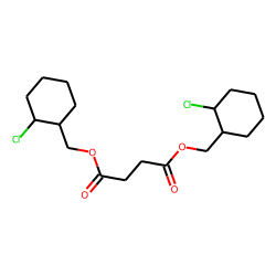 Succinic acid, di((2-chlorocyclohexyl)methyl) ester