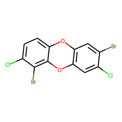 1,7-dibromo,2,8-dichloro-dibenzo-dioxin