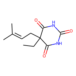 Amobarbital M (OH, -H2O)