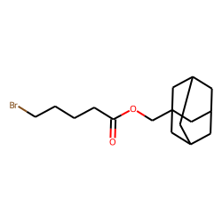 5-Bromovaleric acid, 1-adamantylmethyl ester