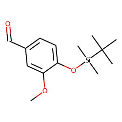 Vanillin, tert-butyldimethylsilyl ether
