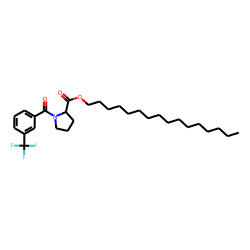 L-Proline, N-(3-trifluoromethylbenzoyl)-, hexadecyl ester