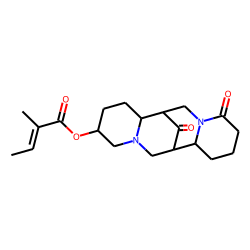 13-Angeloyloxy-17-oxolupanine