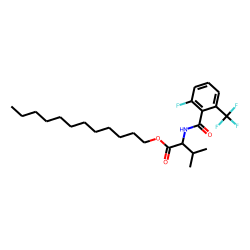 L-Valine, N-(2-fluoro-6-trifluoromethylbenzoyl)-, dodecyl ester