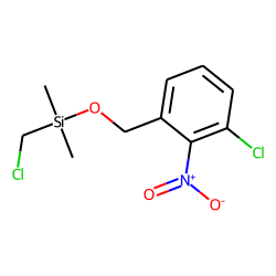 3-Chloro-2-nitrobenzyl alcohol, chloromethyldimethylsilyl ether