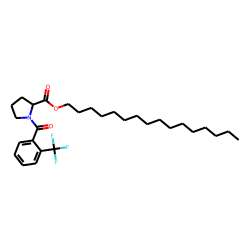L-Proline, N-(2-trifluoromethylbenzoyl)-, hexadecyl ester