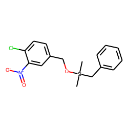 4-Chloro-3-nitrobenzyl alcohol, benzyldimethylsilyl ether