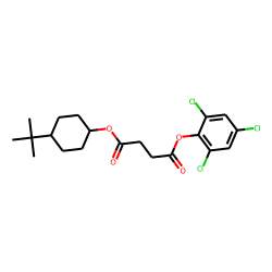 Succinic acid, 2,4,6-trichlorophenyl trans-4-tert-butylcyclohexyl ester