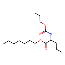 L-Norvaline, N-propoxycarbonyl-, heptyl ester