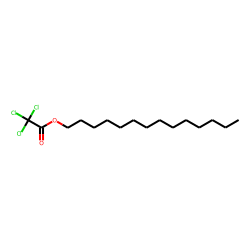 Trichloroacetic acid, tetradecyl ester