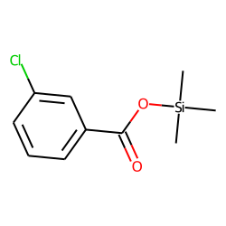 3-Chlorobenzoic acid, trimethylsilyl ester