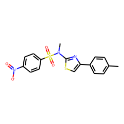 4-Nitro-N-(4-p-tolyl-thiazol-2-yl)-benzenesulfonamide, N-methyl-