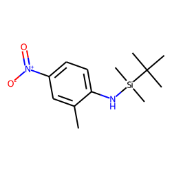 4-Nitro-2-methylaniline, N-tert.-butyldimethylsilyl-