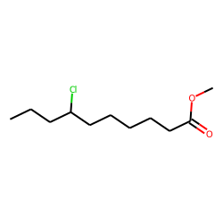 7-Chlorodecanoic acid, methyl ester