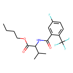 L-Valine, N-(5-fluoro-2-trifluoromethyl)-, butyl ester