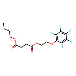 Succinic acid, butyl 2-(pentafluorophenoxy)ethyl ester