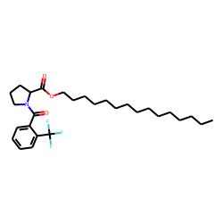 L-Proline, N-(2-trifluoromethylbenzoyl)-, pentadecyl ester