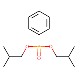 Phosphonic acid, phenyl-, di-isobutyl ester