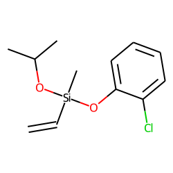 Silane, methylvinyl(2-chlorophenoxy)isopropoxy-
