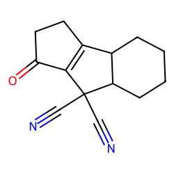 Tricyclo[7.3.0.0(3,8)]dodec-1(9)-en-12-one, 2,2-dicyano, (Z)