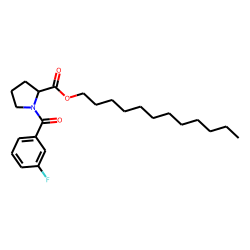L-Proline, N-(3-fluorobenzoyl)-, dodecyl ester