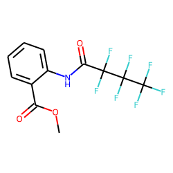 Methyl 2-(N-heptafluorobutyrylamino)benzoate