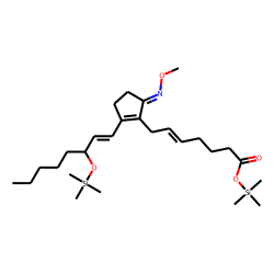 Prosta-5,8(12),13-trien-1-oic acid, 9-(methoxyimino)-15-[(trimethylsilyl)oxy]-, trimethylsilyl ester, (5Z,13E,15S)-