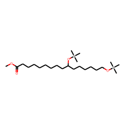Hexadecanoic acid, 10,16-bis[(trimethylsilyl)oxy]-, methyl ester