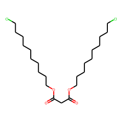 Malonic acid, di(10-chlorodecyl) ester
