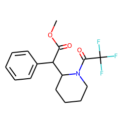 Methylphenidate, N-trifluoroacetyl-