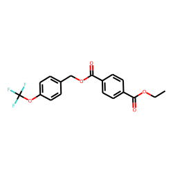 Terephthalic acid, ethyl 4-trifluoromethoxybenzyl ester