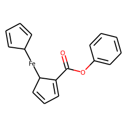 Ferrocenic acid, phenyl ester