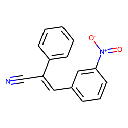 Nitrobenzene, 3-(2-cyano-2-phenylethenyl)