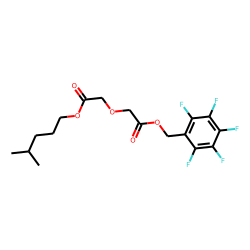 Diglycolic acid, isohexyl pentafluorobenzyl ester