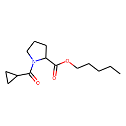 L-Proline, N-(cyclopropylcarbonyl)-, pentyl ester