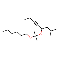 Silane, dimethyl(2-methyloct-5-yn-4-yloxy)hexyloxy-