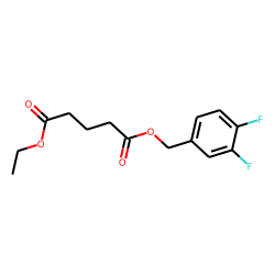 Glutaric acid, 3,4-difluorobenzyl ethyl ester