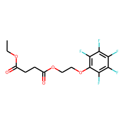 Succinic acid, ethyl 2-(pentafluorophenoxy)ethyl ester