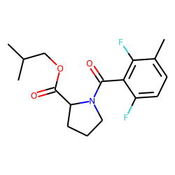 L-Proline, N-(2,6-difluoro-3-methylbenzoyl)-, isobutyl ester
